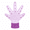 Purple, variant on ABPETE Hand-shape Hair Diffuser Dryer Diffuser Nozzle for Wavy Styling for Barber Beauty Salon Accessories Diffuser Hair Dryer Attachment(A)