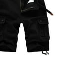 thumbnail image 5 of zfhfof Mens Cargo Shorts Cotton Tactical Work Shorts Multi Pocket Summer Casual Loose Fit Hiking Shorts with No Belt, 5 of 5