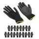 thumbnail image 5 of Guantes de trabajo, 10 pares de guantes de trabajo Guantes mecánicos Guantes utilitarios Diseño aerodinámico Jadeshay A, 5 of 8