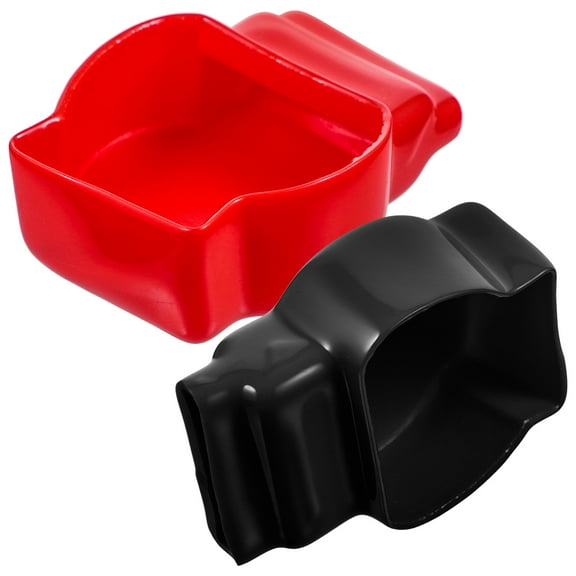 Beaupretty 2Pcs Battery Terminal Protector Kit Insulated Covers Flexible Flame Retardant PVC