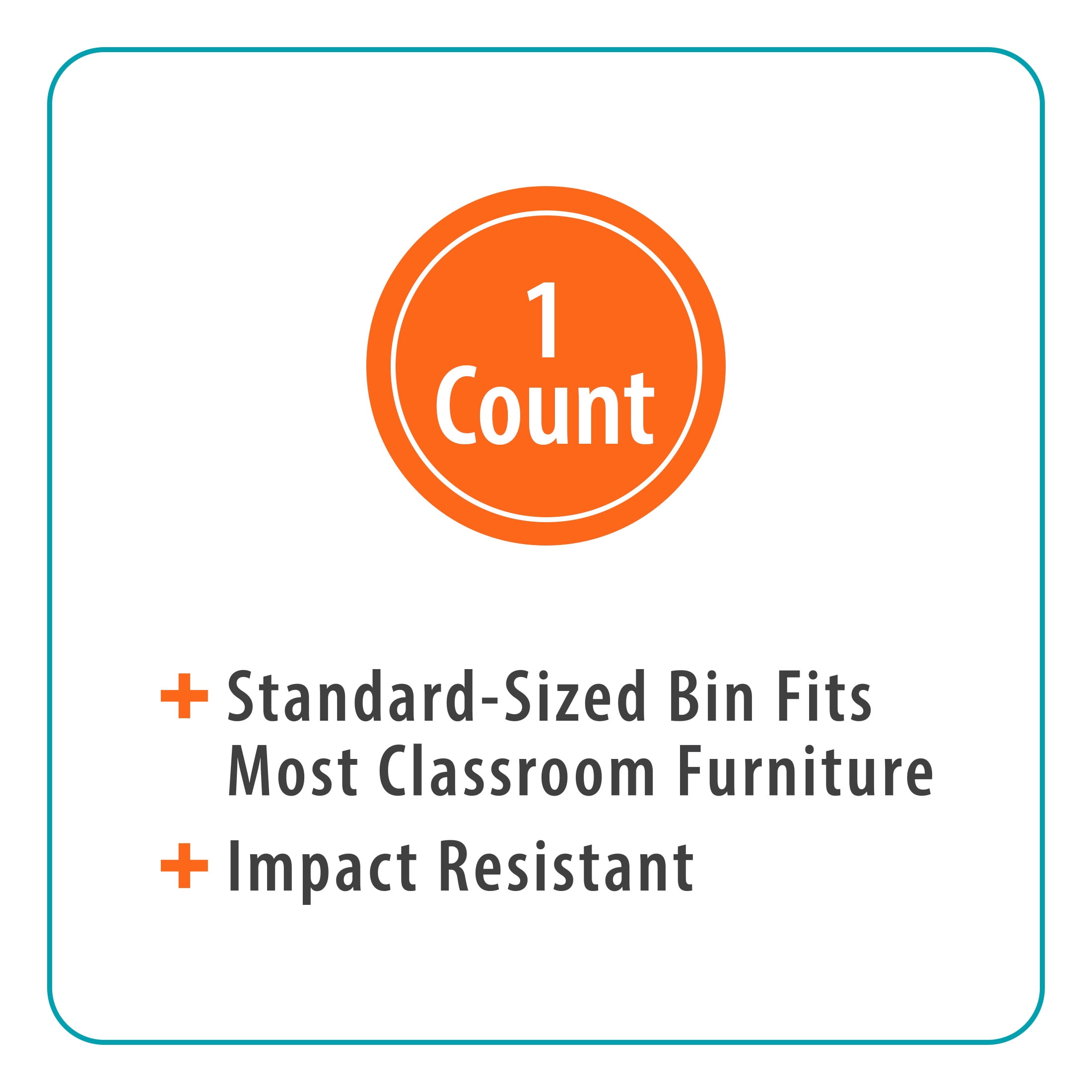 Pen+Gear Cubby Bin, 12.27 x 7.96 x 5.12 in, Tropical Blossom