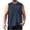 Navy, variant on TAGOLD Mens Summer V-Neck Tank Top Solid Color Button Pocket Summer Casual Top