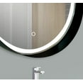 thumbnail image 3 of Lighted Impressions Carlton Round LED Wall Mirror, 3 of 3