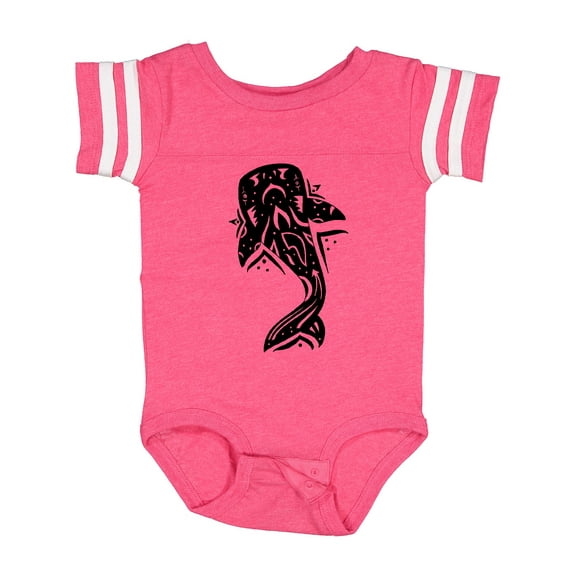 Inktastic Tribal Design Whale Shark Boys or Girls Baby Bodysuit