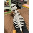 thumbnail image 5 of Spooky Cute Dinosaur Skeleton Plush Costume: Ultra - Realistic Design, Soft Material for Halloween, Cosplay, Themed Parties & Irresistible Fun!, 5 of 5