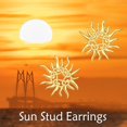 thumbnail image 6 of YAFEINI Sun Stud Earrings 14K Gold Plated Sterling Silver Celtic Knot Sun Earrings Celtic Knot Gold-Plated Earrings Jewelry for Women Daughter, 6 of 6