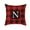 N, variant on SDJMa Red and Black Buffalo Check Plaid Pillow Cover Farmhouse Home Decor Square Letter Monogram Throw Cushion Case for Car Couch Sofa 18 x 18 Inch Linen Pillowcase