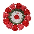 thumbnail image 1 of Crochet Coaster, Lily of the Valley Coaster, linda mesa de café Cup Mat Table de café Protector para comedor Café Decoración del hogar Rojo, 1 of 8