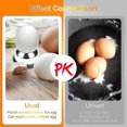 thumbnail image 5 of Cortadora de huevos ZHAOCHENG con perforador de huevos para huevos duros y fresas, 5 of 5
