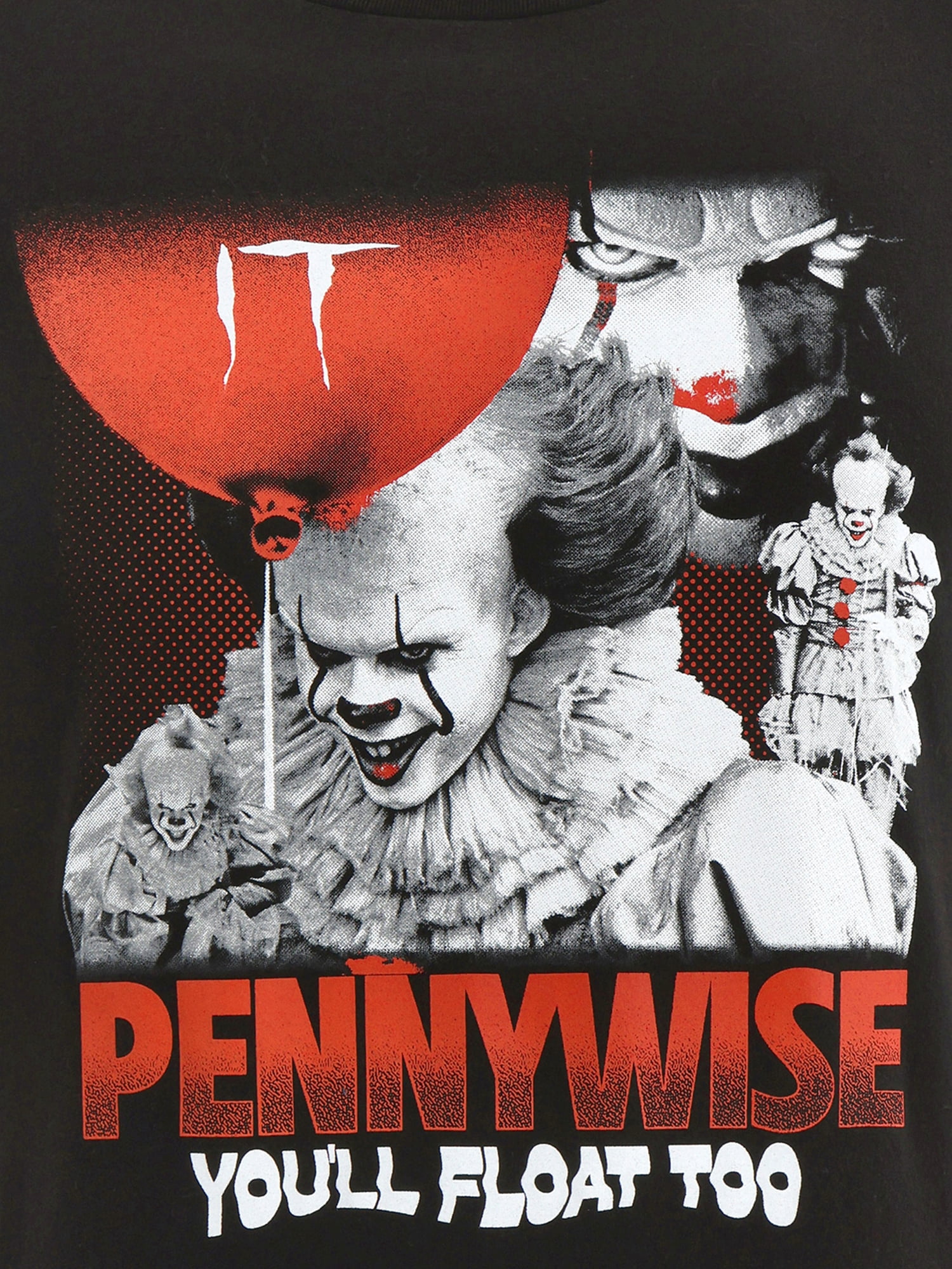 Pennywise Men's and Big Men's Halloween Graphic Tee, Sizes XS-3XL
