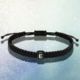 thumbnail image 2 of zttd initial string bracelets for women men teen girls boys handmade rope braided bracelet minimalist jewelry matching couple bracelets, 2 of 9