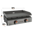 thumbnail image 3 of Blackstone Original 22" Omnivore Griddle with Stainless Steel Front Panel, 3 of 12