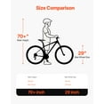 thumbnail image 4 of VEVOR&nbsp;Mountain&nbsp;Bike,&nbsp;29 inch MTB&nbsp;Bicycle&nbsp;with&nbsp;Full&nbsp;Dual&nbsp;Suspension,&nbsp;24 Speeds&nbsp;Twist&nbsp;Shifting, Comfort&nbsp;Saddle, Dual&nbsp;Disc&nbsp;Brakes, 4 of 9