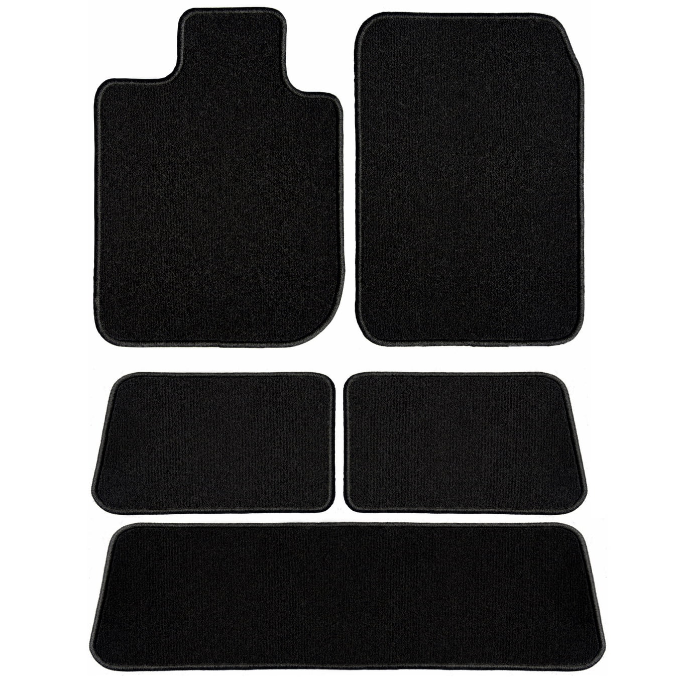 GGBAILEY BMW X5 Black Classic Carpet Car Mats / Floor Mats, Custom Fit