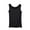 Black, variant on Tank Tops for Women Plus Size under $3 Sleeveless Solid Color Round Neck Casual Tank Top Khaki M