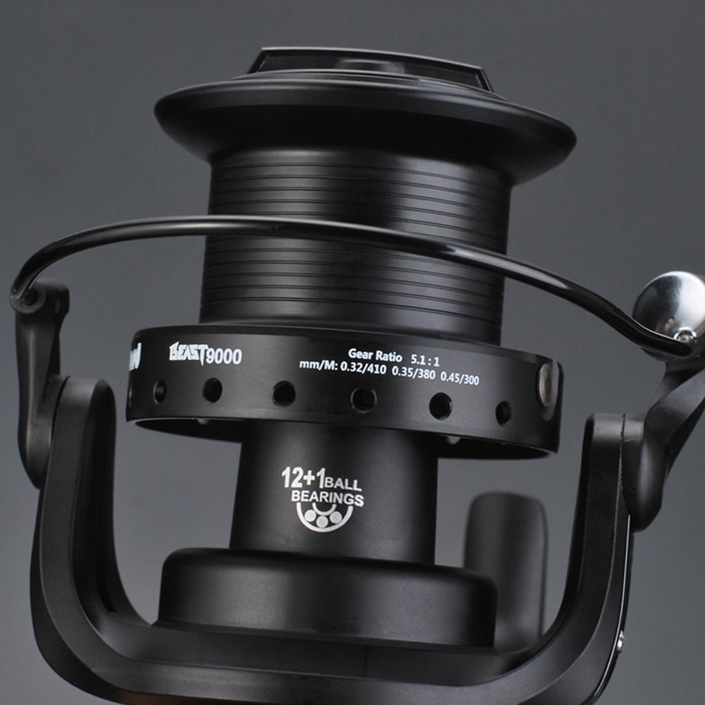 Fishing Reel,Saltwater Freshwater Carp Reel And Rear 1 Bb Reel Left Inteable Saltwater 12 1 Bb Left Freshwater Saltwater Qisuo Boat 12 1bb 5000 Eryue Buzhi Rear Left Freshwater