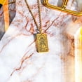 thumbnail image 3 of JeenMata Tarot Necklace - The Empress - Vintage Tarot Pendant Jewelry for Unisex, Jewelry Gift for Women and Men, Vintage Tarot Jewelry for Good Luck in Yellow Gold Plated, 3 of 7