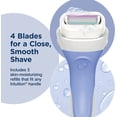 thumbnail image 6 of Schick Intuition Pure Nourishment Razors for Women | 1 Razor & 2 Intuition Razor Blades Refill with Organic Cocoa Butter, 6 of 9