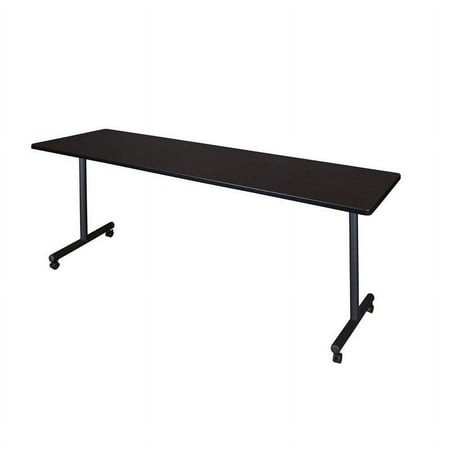 UPC: 0843532032947 | Regency Kobe 84 x 24 Mobile Training Table in Mocha Walnut