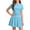 O10-Sky Blue, variant on Glisme Girl Outfits Summer Short Sleeve Clothes Set O Neck Cartoon Prints Tops Pants Soft Wear 5-6 Years Beige