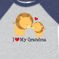 thumbnail image 4 of Inktastic I Love My Grandma Boys or Girls Baby Bodysuit, 4 of 5