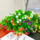 thumbnail image 4 of 10 piezas de plantas artificiales falsas Camelia Toystoory Loto rojo HA083900-06, 4 of 6