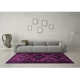 thumbnail image 3 of Ahgly Company Indoor Rectangle Persian Purple Traditional Area Rugs, 5' x 7', 3 of 4
