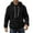 Black, variant on Hoodies for Men 2026 Fall Winter Long Sleeve Plain Lined Hooded Sweatshirt with Pockets Mens Pullover Top