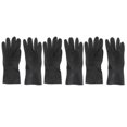 thumbnail image 1 of 3 Pairs Barber Hair Dye Gloves Anti-slip Waterproof Hand Protectors Hairdressing Supplies Hair Beauty Tools for Women Men - Size S (Black), 1 of 4