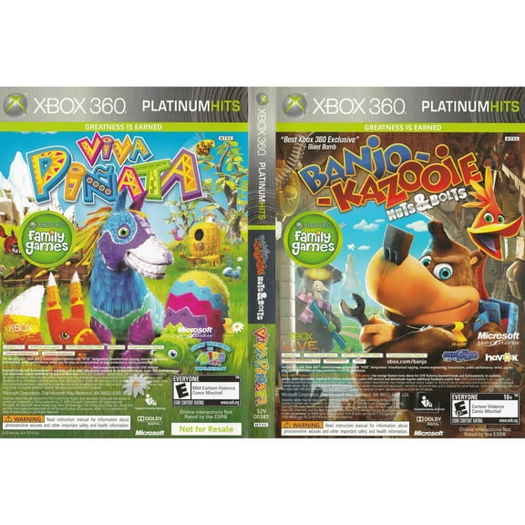 Pre-Owned Banjo-Kazooie Nuts & Bolts / Viva Pinata (Xbox 360)