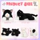 thumbnail image 2 of Peluche Skylety Cat con bebés en el vientre, 5 unidades, 2 of 6