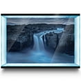 thumbnail image 2 of Aquarium Background Stickers  - Waterfall in Cloudy Scenery - Fish Tank Reptile Terrarium Decor Poster, 2 of 5