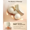 thumbnail image 3 of HS500 FSA Eligible Cordless Neck Massager for Pain Relief Deep Tissue, Shiatsu Shoulder Massager with Heat, Massage Tools for Trapezius, Lymphatic Drainage, Relaxation Therapy, HSA Items, 3 of 5