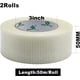 thumbnail image 2 of Cinta de filamento bidireccional transparente, cinta de embalaje de filamento reforzado con fibra Cinta adhesiva de alta resistencia, 50 m x 50 mm (paquete de 2) JAMW Sencillez, 2 of 5