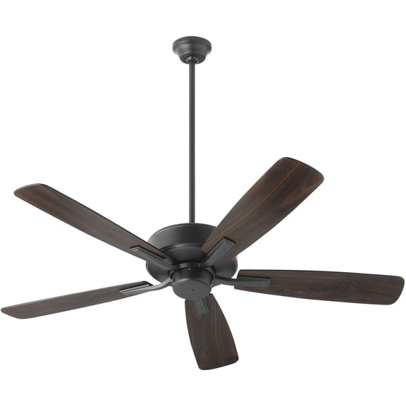 Quorum Lighting - Ovation - 5 Blade Ceiling Fan In Transitional Style-12.5