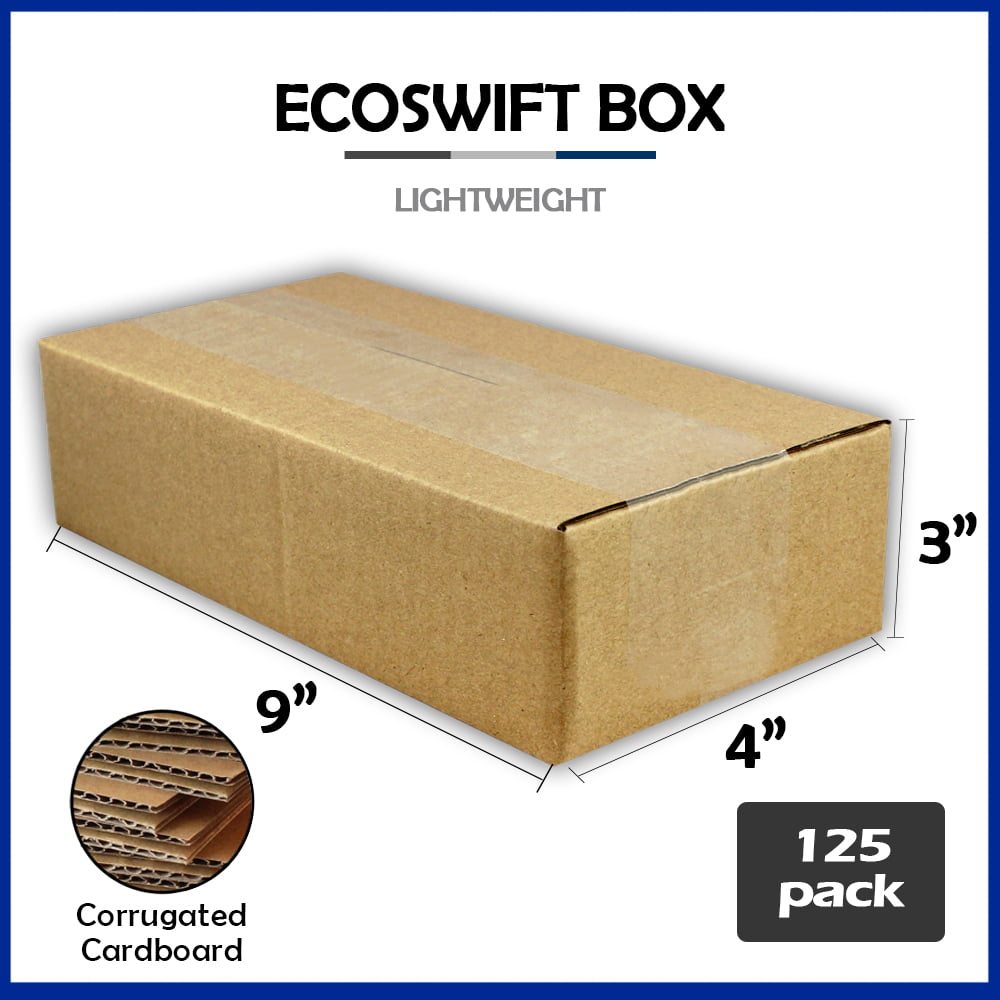 9x4x3 10pcs Cardboard Boxes Packing Mailing Shipping Corrugated Box Cartons 