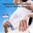 thumbnail image 5 of Samovi Under Pillow Speaker for Sleeping, Mini Wireless Bluetooth Bone Conduction with 10 White Noise and Timer, Supports TF Card, Suitable for Side Sleepers and Sleep Difficulties (Blue), 5 of 8
