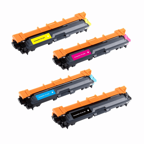 Zoomtoner Compatible Brother MFC-9130CW BROTHER TN221 laser Toner Cartridge Set Black Cyan Magenta Yellow