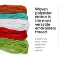 thumbnail image 3 of 100 Colors Embroidery Thread Polyester‑Cotton Crossed Stitch Skeins DIY Sewing Tools, 3 of 3