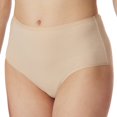 thumbnail image 2 of SCHIESSER Calzoncillos para Damas 2-Pack - Slip Midi, Cotton Stretch, lisos Beige (Arena) XL (X-Large), 2 of 4