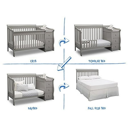 Delta Children Princeton Junction 4 Piece Nursery Furniture Set Delta Children Princeton Junction 4 Piece Nursery Furniture Set Convertible Crib N Changer