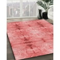 thumbnail image 3 of Ahgly Company Machine Washable Indoor Square Transitional Light Coral Pink Area Rugs, 6' Square, 3 of 7