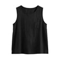 thumbnail image 4 of NTACZA Tank Tops Casual Round Neck Cotton Sleeveless Women Tops, 4 of 6