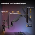 thumbnail image 4 of Soporte de pared ARES WING para monitores ultraanchos de 49 pulgadas, 4 of 8