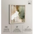 thumbnail image 2 of Aqueous Earth on Beige I Shadowbox Print Nature Decor by Art Remedy, Blonde Frame, 20 x 24, 2 of 6