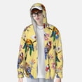thumbnail image 2 of Balery Beautiful Bright Birds And Flowers Sudadera ligera de manga larga con capucha y protección solar UPF 50+ para hombre y mujer, ideal para pesca y running-Large, 2 of 7