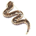 thumbnail image 2 of Large Crystal Snake Brooch, 2 of 2