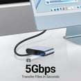 thumbnail image 5 of USB C to HDMI VGA Dual Monitor Adapter, 4 in 1 USB C Hub with 4K HDMI, VGA,100W PD, USB 3.0, USB-C to VGA Adapter USB C to HDMI Splitter for iPhone 15 Pro/Max MacBook Pro/Air 2023 iPad Pro, 5 of 6