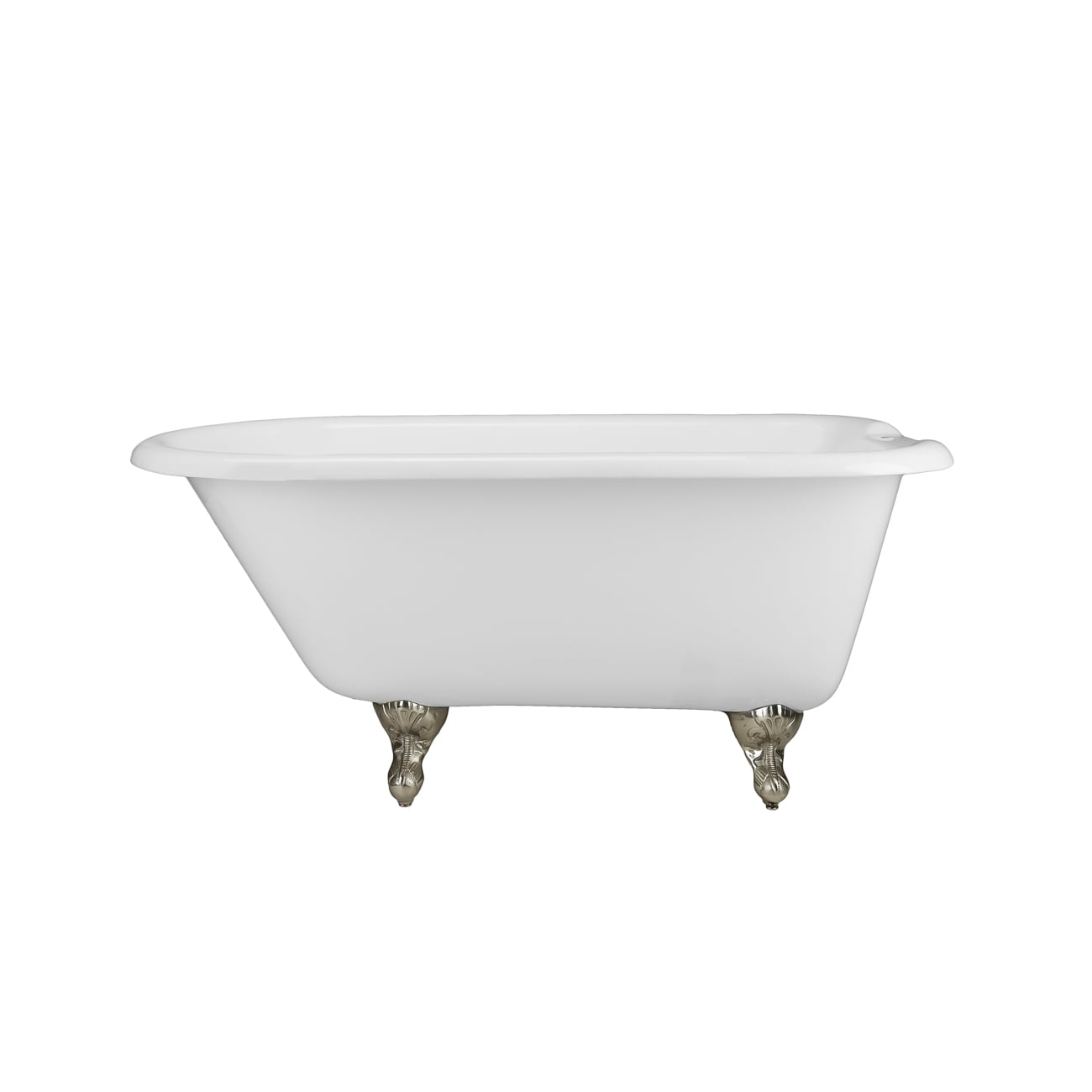 Vintage Tub & Bath Elizabethan 66 Inch Cast Iron Classic Rolltop