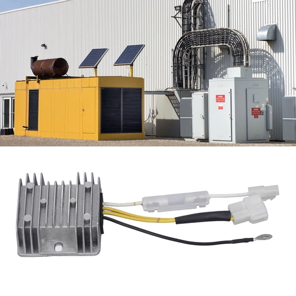 Generador Diésel AVR, 5KW DC 12V Generador Diésel Regulador De Voltaje Luz De Alta Resistencia Para Reemplazo